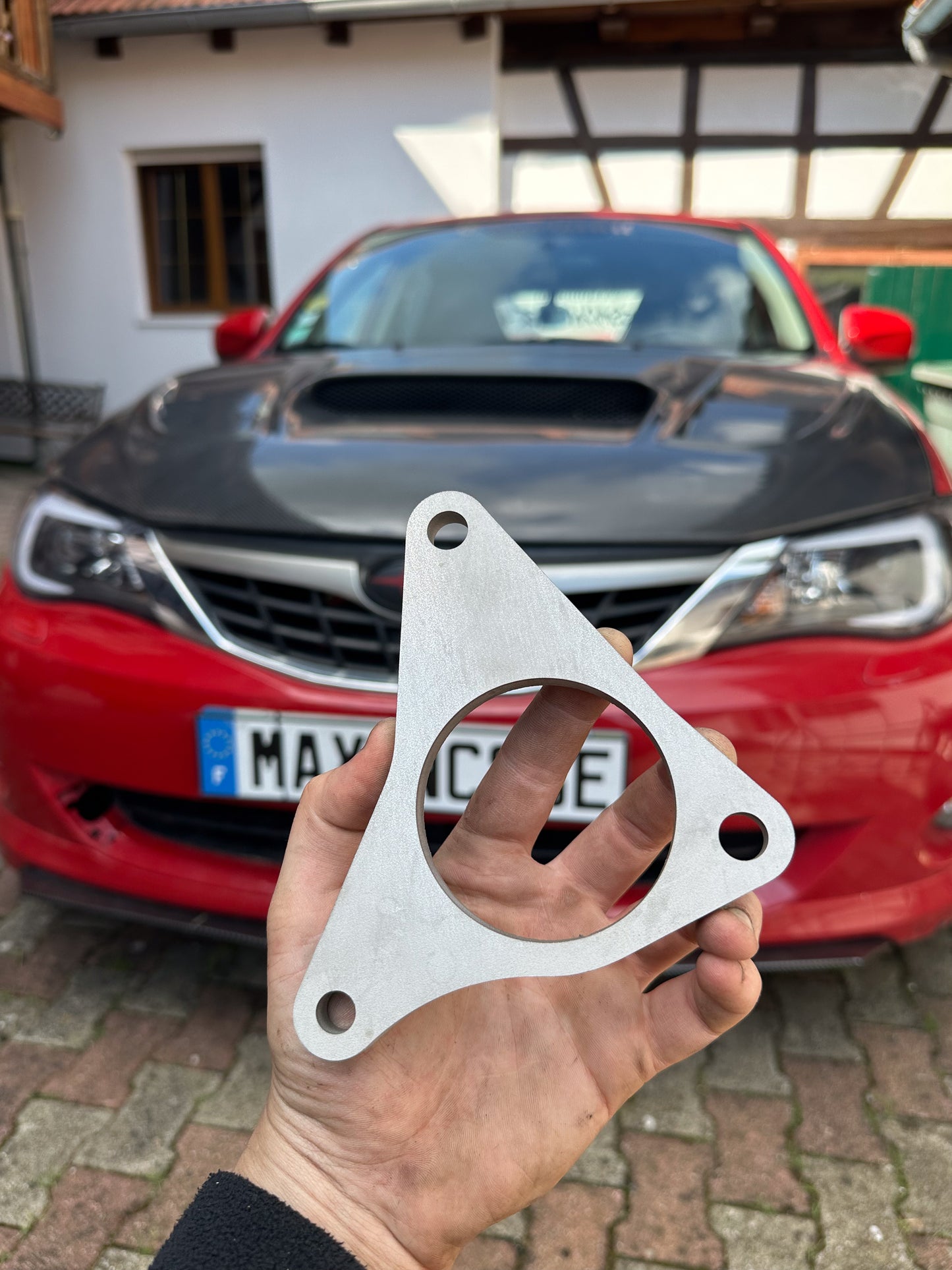 Plaque pour downpipe Subaru diesel (EE20Z)